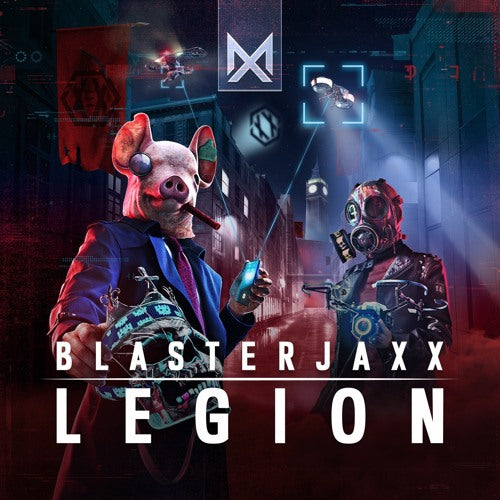 Blasterjaxx - Legion (Watch Dogs Legion Theme) - xLights Sequence